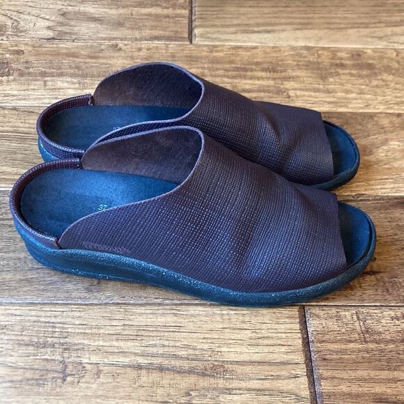 Tatami By Birkenstock Woven Slide Sandals Slip On Size 6 - Picture 3 of 12